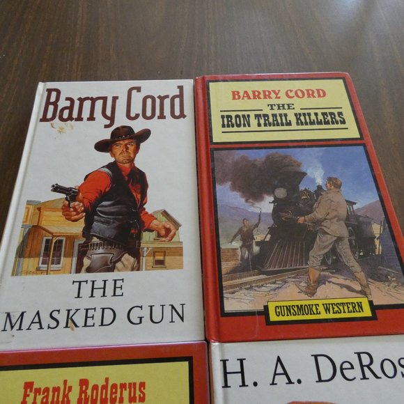 5 Vintage Western Hardback Books Various Authors - Picture 2 of 8